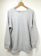画像1: 60s UNKNOWN ALL COTTON BLANK OLD SWEAT (1)