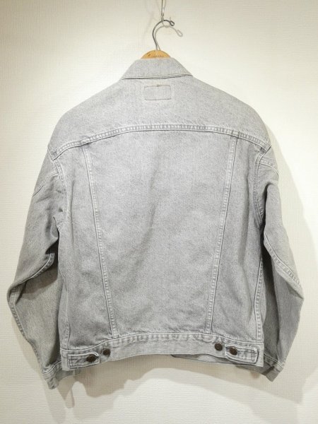 画像2: 80s Levi's 70507-4853 YARN DYED GRAY DENIM JACKET GJ MADE IN USA (2)