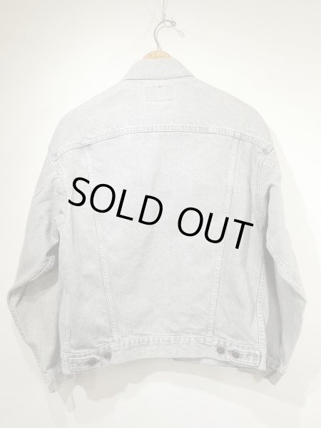 画像2: 80s Levi's 70507-4853 YARN DYED GRAY DENIM JACKET GJ MADE IN USA (2)