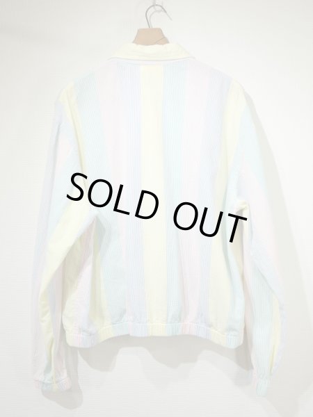 画像2: 70s 80s BROOKS BROTHERS SEERSUCKER MULTI STRIPE SWING TOP MADE IN USA (2)