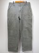 画像1: 10s Carhartt DOUBLE KNEE DUCK PAINTER WORK PANTS MOSS GREEN (1)