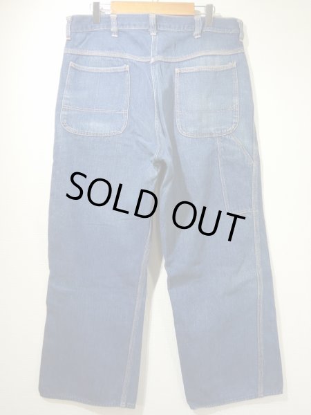 画像2: 50s JC Penney BIG MAC DENIM PAINTER WORK PANTS (7) (2)