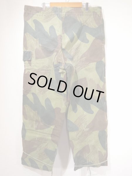 画像2: 50s BELGIAN MILITARY BRASHSTROKE CAMO OVER TROUSERS PANTS   (2)