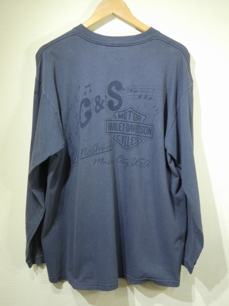 画像2: 00s R.K.STRATMAN HARLEY DAVIDSON FULL PRINT LONG SLEEVE L/S T-SHIRT MADE IN USA (2)