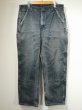 画像1: 10s Carhartt DOUBLE KNEE BLACK DUCK PAINTER WORK PANTS SUPER FADE (1)