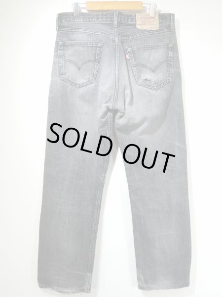 画像2: 90s Levi's 501 SULFUR DYE BLACK DENIM PANTS MADE IN FRANCE (2)