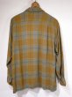 画像2: 60s MONACO GLADATION PLAID RAYON LOOP COLLAR BOX SHIRT (2)