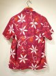 画像2: 50s 60s Shaheen's of HONOLULU TIARE TAPA COTTON HAWAIIAN SHIRT (2)