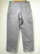 画像2: 10s Carhartt DOUBLE KNEE DUCK PAINTER WORK PANTS GRAVEL (2)