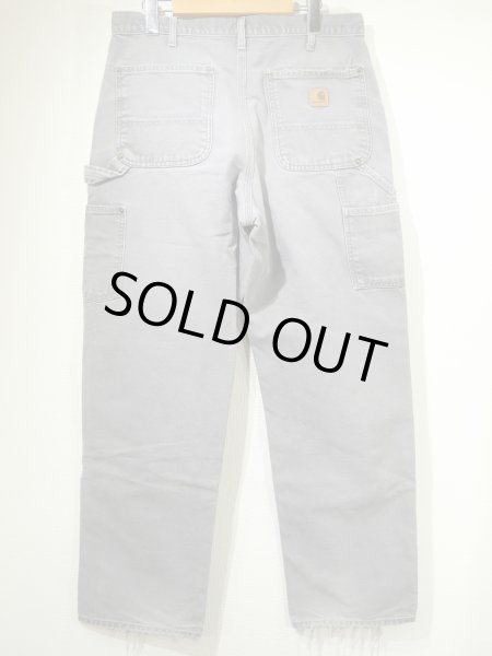 画像2: 10s Carhartt DOUBLE KNEE DUCK PAINTER WORK PANTS GRAVEL (2)