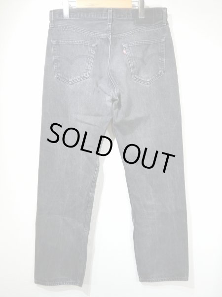 画像2: 90s 00s Levi's 501 SULFUR DYED BLACK DENIM PANTS MADE IN EURO (2)
