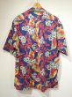 画像2: 90s 00s Polo Ralph Lauren CALDWELL FLOWER PRINT COTTON LOOP COLLAR S/S SHIRT  (2)