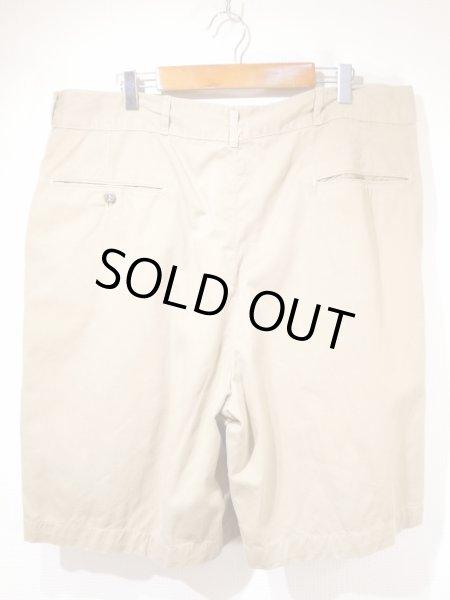 画像2: 50s 60s US MILITARY CIVILIAN CHINO SHORTS (2)
