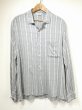 画像1: 60s Dicassio WOVEN PLAID LOOP COLLAR RAYON SHIRT  (1)