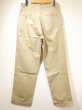 画像2: 60s US ARMY COTTON KHAKI CHINO TROUSERS PANTS (2)