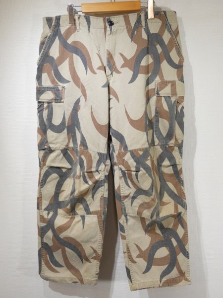 画像1: 90s Brigade Quartermasters ASAT TRIBAL CAMO CARGO PANTS (1)