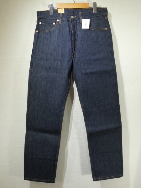 画像2: 10s Levi's 501 RIGID DENIM PANTS DEAD STOCK US PLANNING (2)