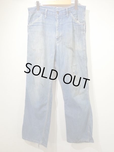 画像1: 60s Old Kentucky DENIM PAINTER WORK PANTS (2) (1)