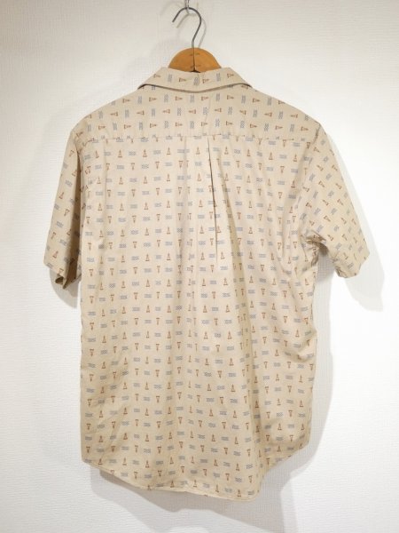 画像2: 60s NORRIS Casuals GRIEF KNOT & COMPASS PATTERN S/ S SHIRT (2)