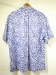 画像2: 90s 00s Polo Ralph Lauren CALDWELL FLOWER PRINT LINEN×COTTON LOOP COLLAR S/S SHIRT  (2)