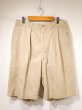 画像1: 50's US ARMY UNIFORM TWILL CHINO SHORTS (1)