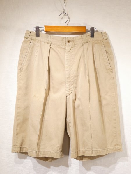 画像1: 50's US ARMY UNIFORM TWILL CHINO SHORTS (1)