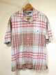 画像1: 90s 00s Polo Ralph Lauren CALDWELL MADRAS CHECK COTTON LOOP COLLAR S/S SHIRT  (1)