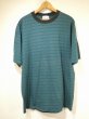 画像1: 80s 90s Willow Bay BORDER STRIPE T-SHIRT MADE IN USA (1)