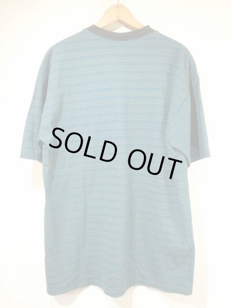 画像2: 80s 90s Willow Bay BORDER STRIPE T-SHIRT MADE IN USA (2)