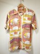 画像1: 60s MADE IN HAWAII ALL OVER PRINT COTTON S/S SHIRT HAWAIIAN (1)