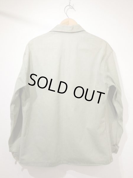 画像2: 40s US MARINE CORPS USMC P-47 HBT TWILL UTILITY JACKET (2)