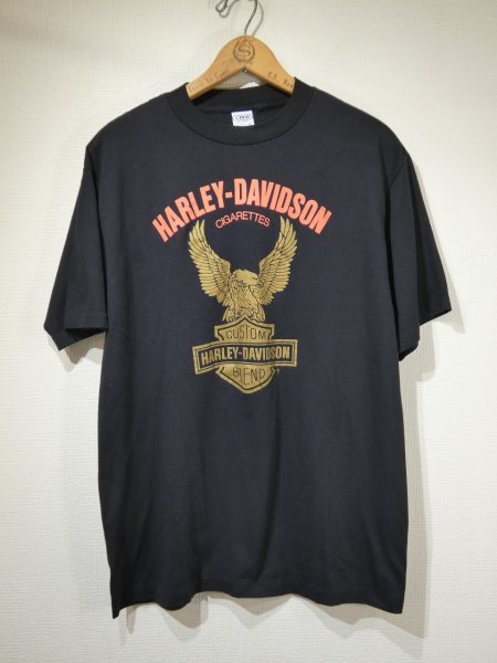 画像1: 80s CHED by Anvil HARLEY DAVIDSON CIGARETTES PRINT T-SHIRT (1)