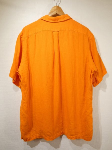 画像2: 90s 00s Polo Ralph Lauren CALDWELL LINEN LOOP COLLAR S/S SHIRT  (2)