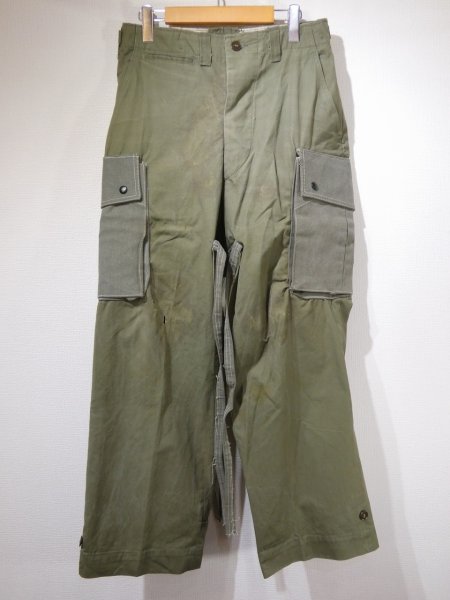 画像1: 40s US ARMY M-45 MODIFIED FIELD TROUSERS PANTS (1)