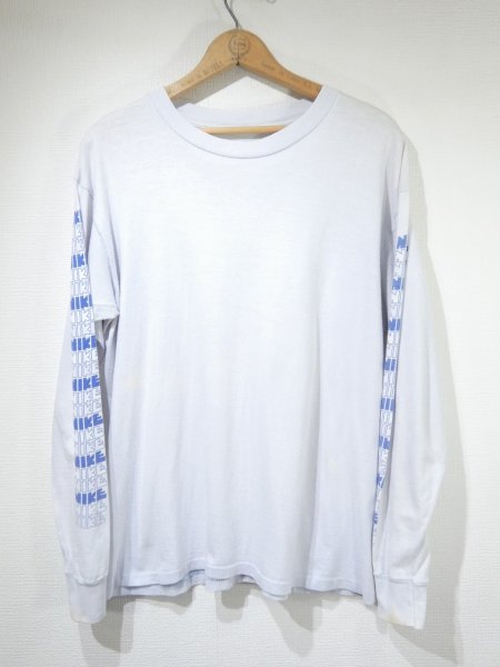 画像1: 70s 80s NIKE GOTSU NIKE SLEEVE LOGO L/S T-SHIRT (1)