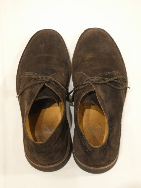 画像2: 90s 00s BROOKS BROTHERS SUEDE CHUKKA BOOTS MADE IN ITALY (2)