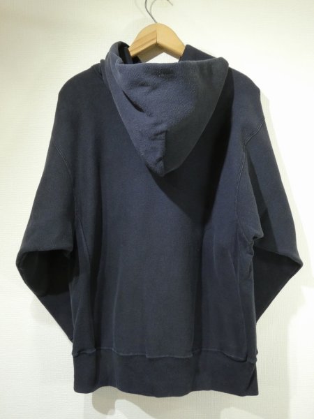 画像2: 90s DKNY JEANS REVERSE WEAVE STYLE SWEAT HOODIE PARKA MADE IN USA (2)