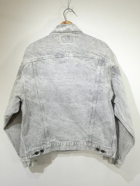 画像2: 80s Levi's 70507-0216 ACID WASH GRAY DENIM JACKET GJ MADE IN USA (2)