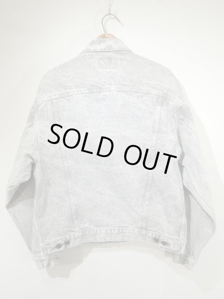 画像2: 80s Levi's 70507-0216 ACID WASH GRAY DENIM JACKET GJ MADE IN USA (2)