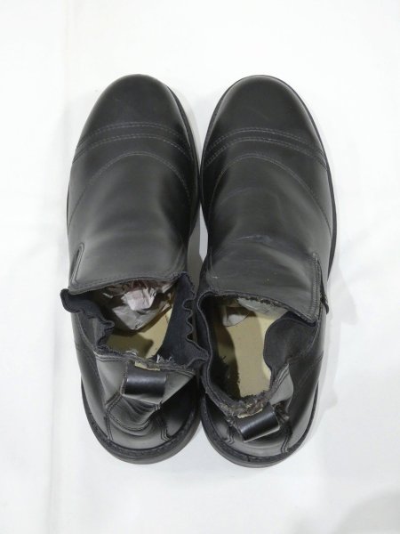 画像2: 80s UNKNOWN US NAVY LAST SIDE GORE BOOTS NOS  (2)