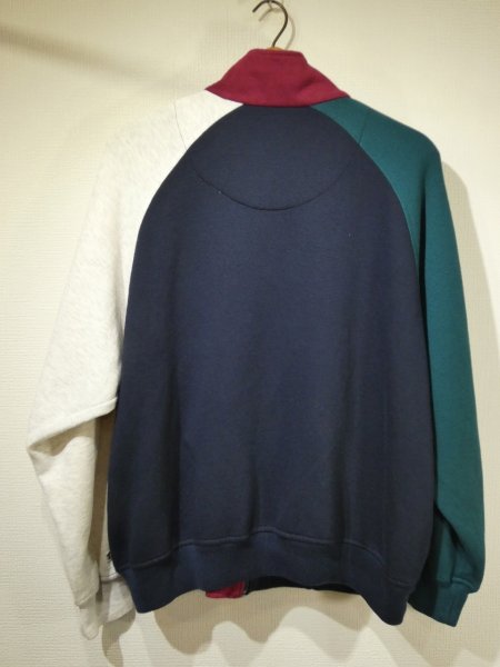画像2: 80s 90s Christian Dior MONSIEUR CRAZY PATTERN SWEAT BLOUSON SWING TOP (2)