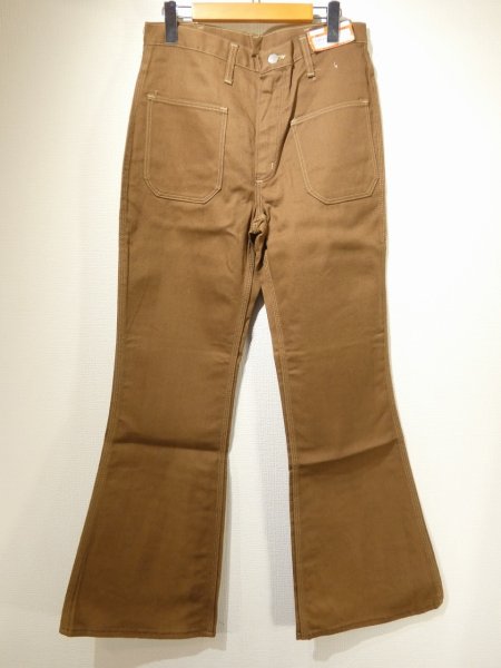 画像1: 70s MAVERICK FLARE PANTS BELL BOTTOM DEAD STOCK (1)