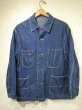 画像1: 50s 60s BLUE BELL DENIM CHORE JACKET COVERALL (1)