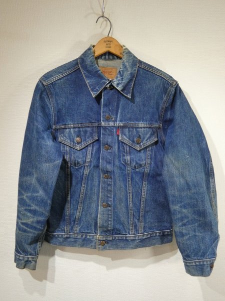 画像1: 70s Levi's 70505-0217 BLANK TAB DENIM JACKET GJ with BEEHIVES (1)
