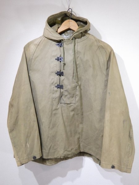 画像1: 40s WW2 US ARMY WET WEATHER PARKA (1)