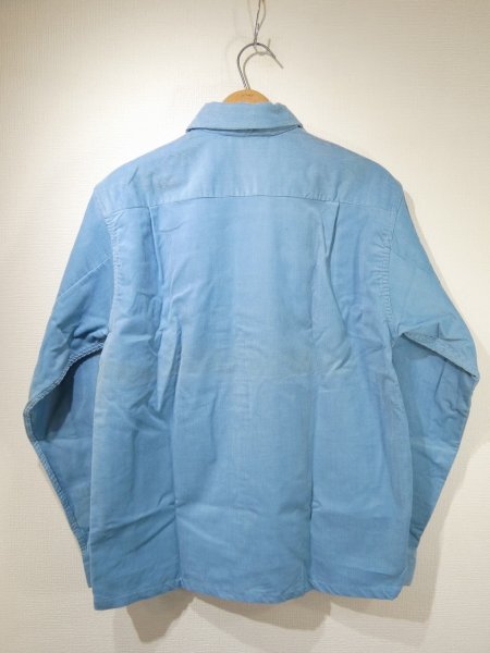 画像2: 50s Hampton CORDUROY LOOP COLLAR SHIRT DEAD STOCK (2)