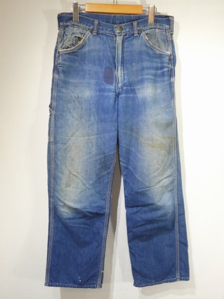 画像1: 50s 60s BLUE BELL DENIM PAINTER WORK PANTS (1)