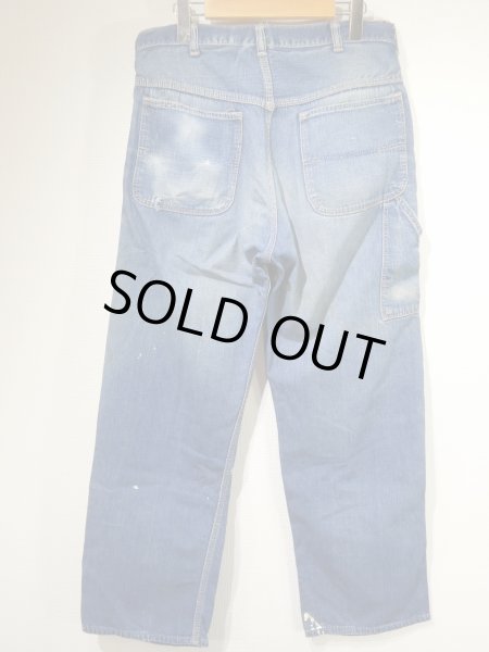 画像2: 50s 60s BLUE BELL DENIM PAINTER WORK PANTS (2)