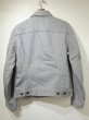 画像2: 80s Levi's 70506-0257 YARN DYED GRAY DENIM JACKET GJ MADE IN USA (2)