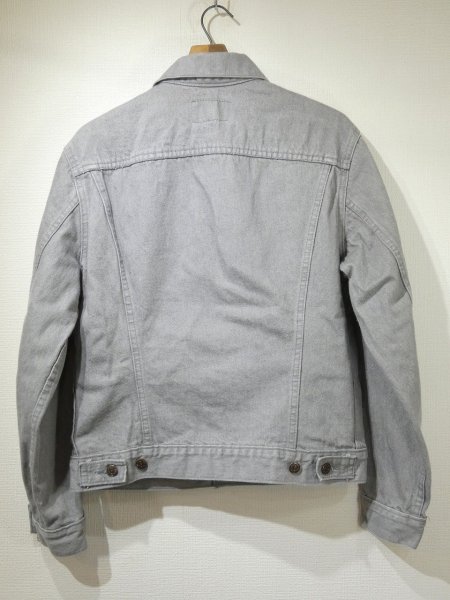 画像2: 80s Levi's 70506-0257 YARN DYED GRAY DENIM JACKET GJ MADE IN USA (2)